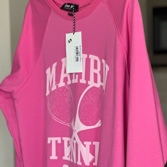 Blue B Collection Oversized Pink Sweater - Picture 4 of 4